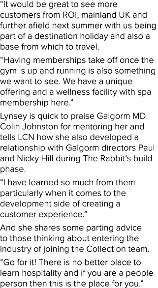 “It would be great to see more customers from ROI, mainland UK and further afield next summer with us being part of a...