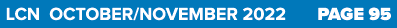 LCN OCTOBER/NOVEMBER 2022 PAGE 95