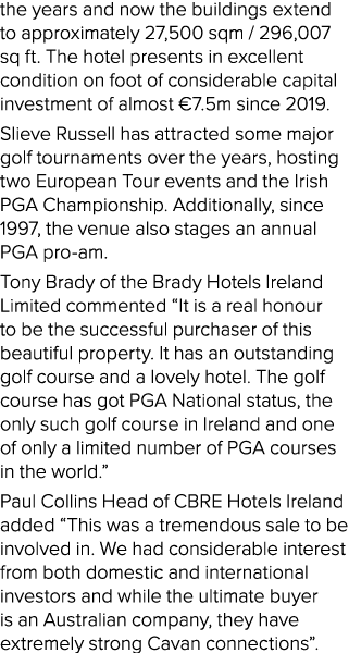 the years and now the buildings extend to approximately 27,500 sqm / 296,007 sq ft. The hotel presents in excellent c...