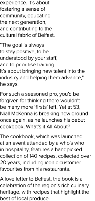 experience. It’s about fostering a sense of community, educating the next generation, and contributing to the cultura...