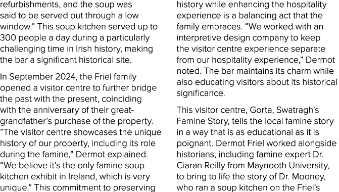 refurbishments, and the soup was said to be served out through a low window.” This soup kitchen served up to 300 peop...