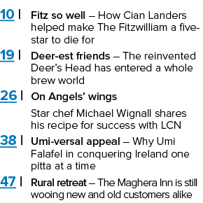10   Fitz so well    How Cian Landers  helped make The Fitzwilliam a five- star to die for 19   Deer-est friends   Th   