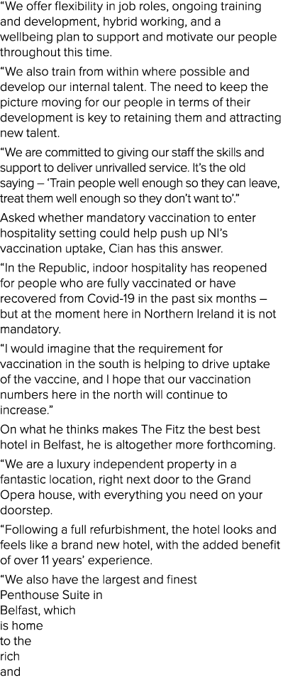  We offer flexibility in job roles, ongoing training and development, hybrid working, and a wellbeing plan to support   