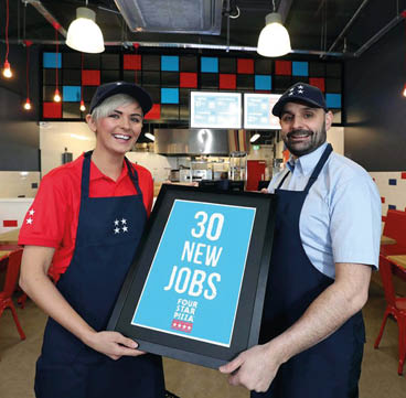 Four Star Pizza kneads 30 apprentices