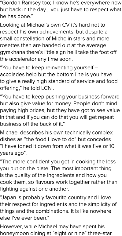  Gordon Ramsey too; I know he s everywhere now but back in the day  you just have to respect what he has done   Looki   