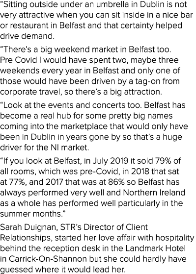  Sitting outside under an umbrella in Dublin is not very attractive when you can sit inside in a nice bar or restaura   