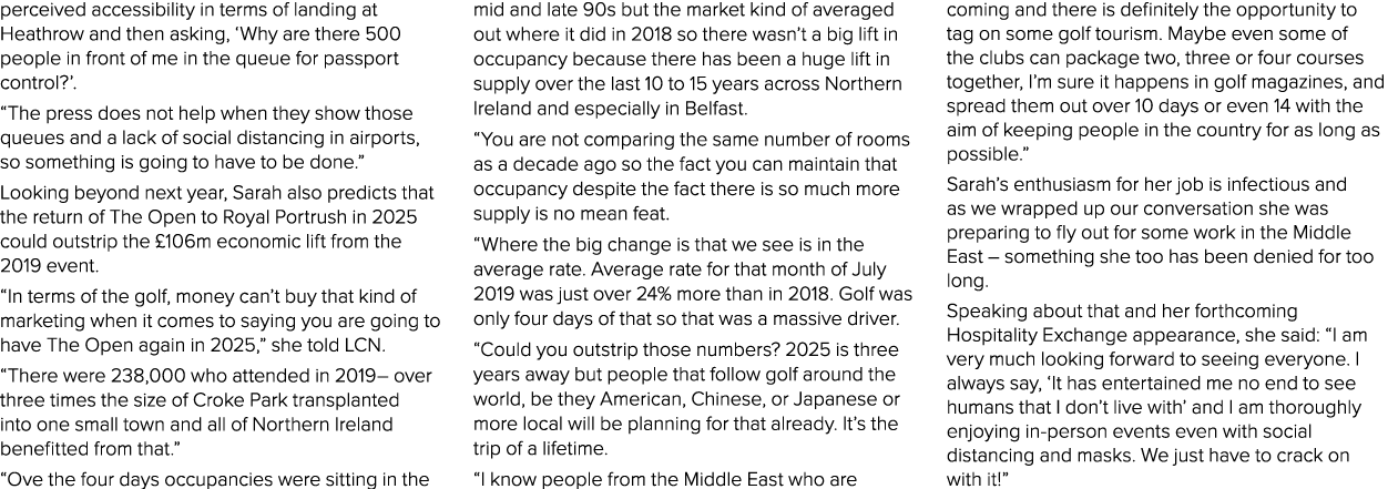 perceived accessibility in terms of landing at Heathrow and then asking,  Why are there 500 people in front of me in    