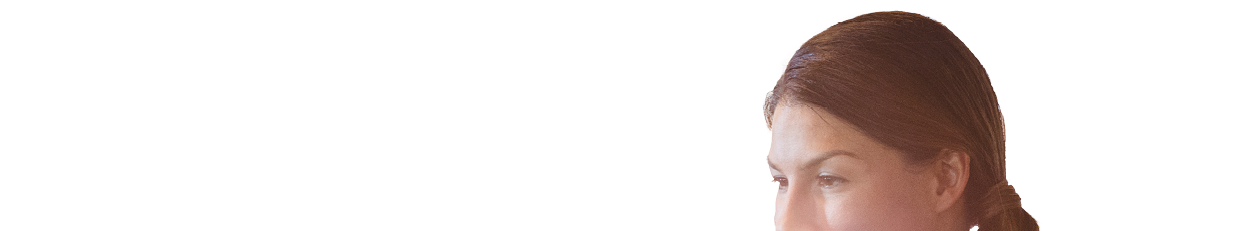 Waitress using a touchscreen in a restaurant