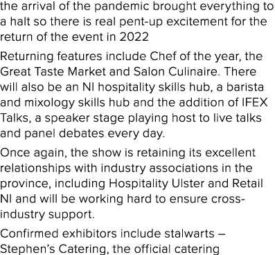 the arrival of the pandemic brought everything to a halt so there is real pent-up excitement for the return of the ev   