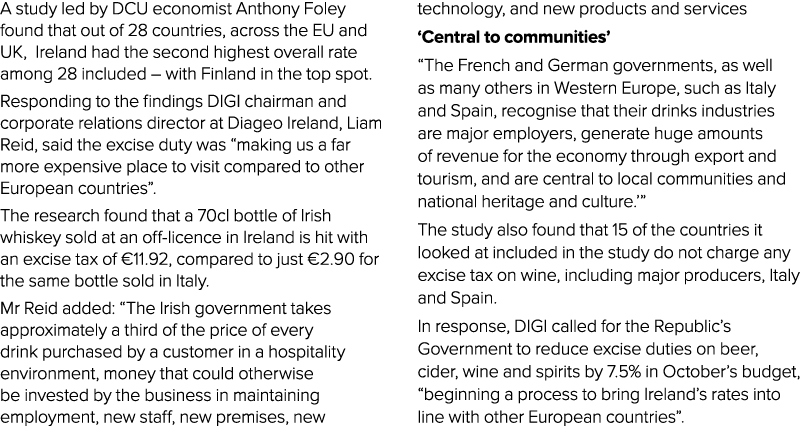 A study led by DCU economist Anthony Foley found that out of 28 countries, across the EU and UK,  Ireland had the sec   