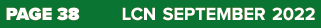 PAGE 38 LCN SEPTEMBER 2022