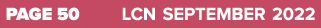 PAGE 50 LCN SEPTEMBER 2022