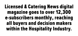 Licensed & Catering News digital magazine goes to over 12,300 e subscribers monthly, reaching all buyers and decision...