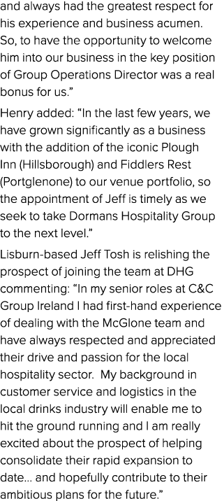 and always had the greatest respect for his experience and business acumen. So, to have the opportunity to welcome hi...