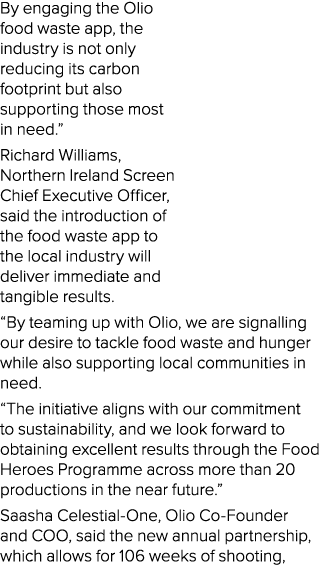 By engaging the Olio food waste app, the industry is not only reducing its carbon footprint but also supporting those...