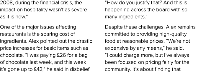 2008, during the financial crisis, the impact on hospitality wasn’t as severe as it is now.” One of the major issues ...