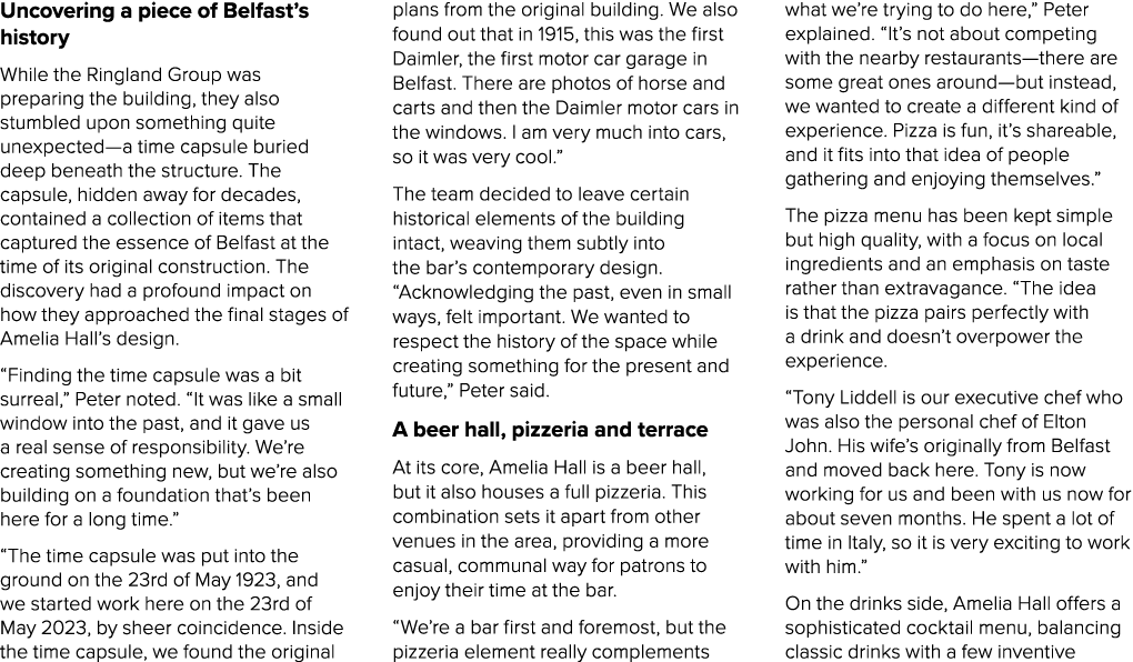 Uncovering a piece of Belfast’s history While the Ringland Group was preparing the building, they also stumbled upon ...