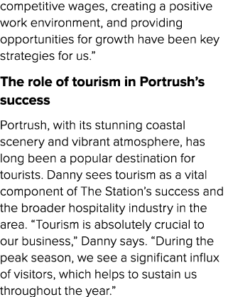 competitive wages, creating a positive work environment, and providing opportunities for growth have been key strateg...