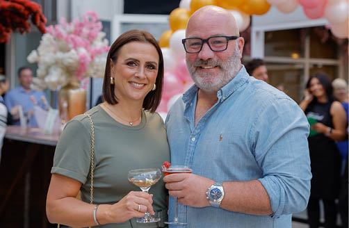 Press Eye - Belfast - Northern Ireland - 18th September 2024 Romilly and Jim Moore from Onlyslaggin, Belfast.  Photo by Philip Magowan / Press Eye