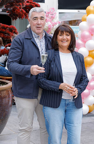 Press Eye - Belfast - Northern Ireland - 18th September 2024 Shaun and Fidelma Gormley, of Black’s Criterion Bar, Black’s Spar, and Black’s Wines Ltd, Belfast.  Photo by Philip Magowan / Press Eye