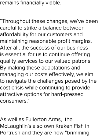 remains financially viable. “Throughout these changes, we’ve been careful to strike a balance between affordability f...