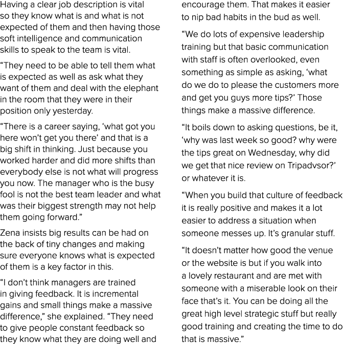 Having a clear job description is vital so they know what is and what is not expected of them and then having those s...