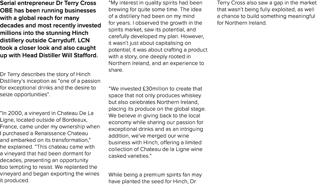 Serial entrepreneur Dr Terry Cross OBE has been running businesses with a global reach for many decades and most rece...