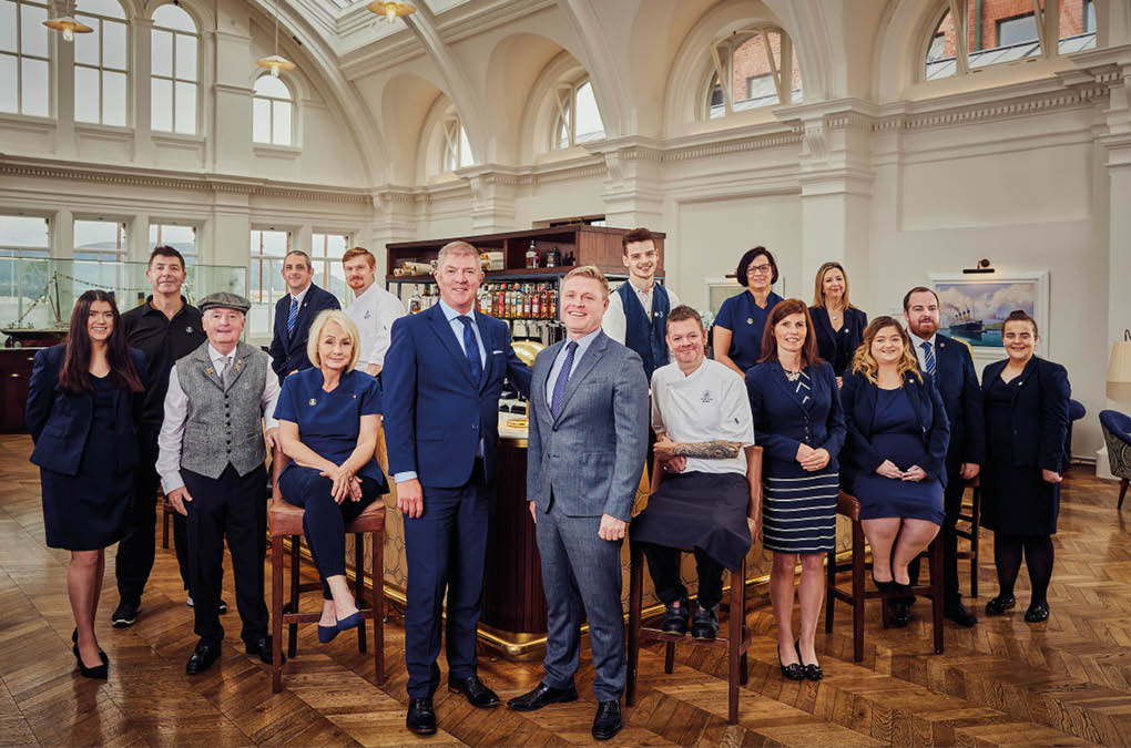 The team at Titanic Hotel Belfast, Northern Ireland's Leading Hotel. www.titanichotelbelfast.com