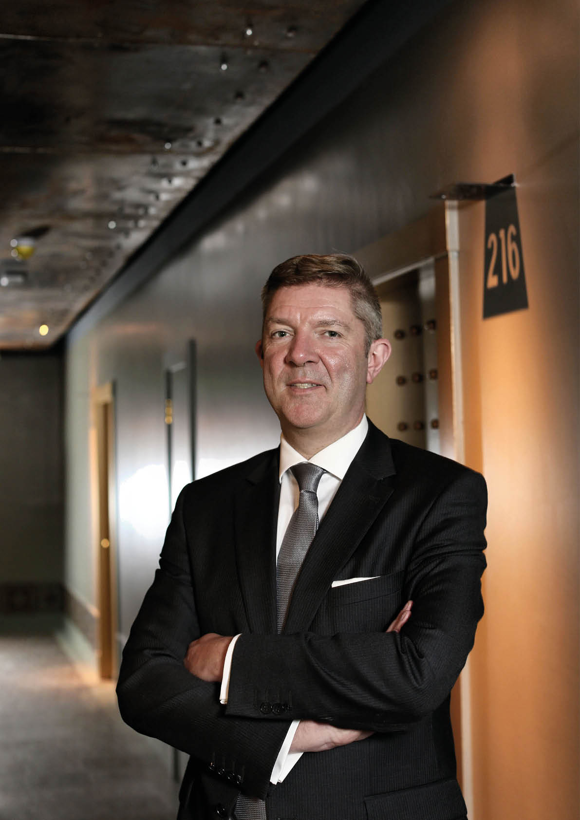 Adrian McNally, General Manager, Titanic Hotel Belfast