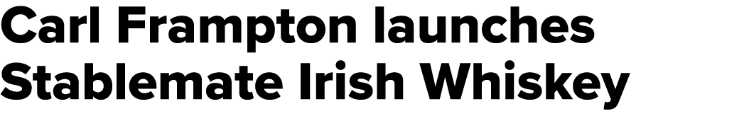 Carl Frampton launches Stablemate Irish Whiskey