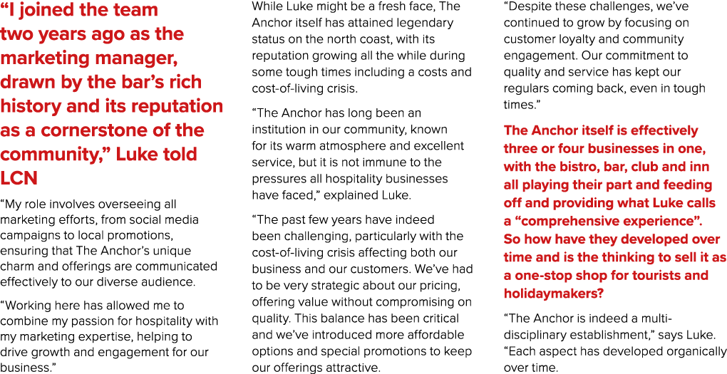 “I joined the team two years ago as the marketing manager, drawn by the bar’s rich history and its reputation as a co...