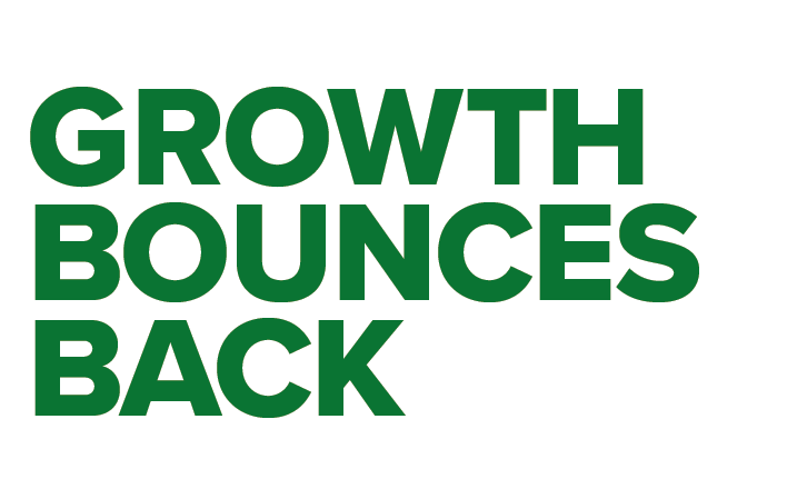 growth bounces back