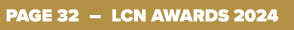 PAGE 32 – LCN AWARDS 2024