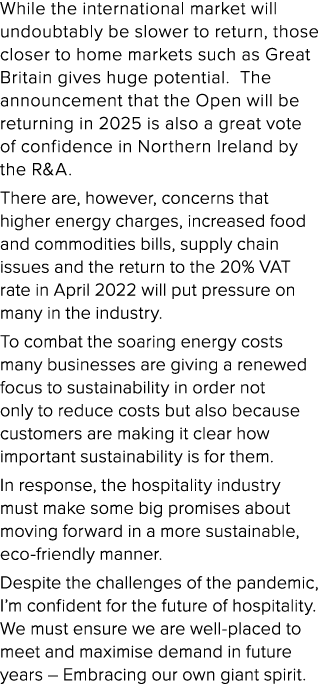 While the international market will undoubtably be slower to return, those closer to home markets such as Great Brita   