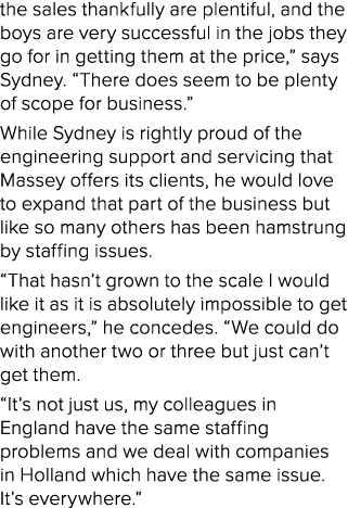 the sales thankfully are plentiful, and the boys are very successful in the jobs they go for in getting them at the p   