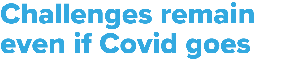 Challenges remain even if Covid goes