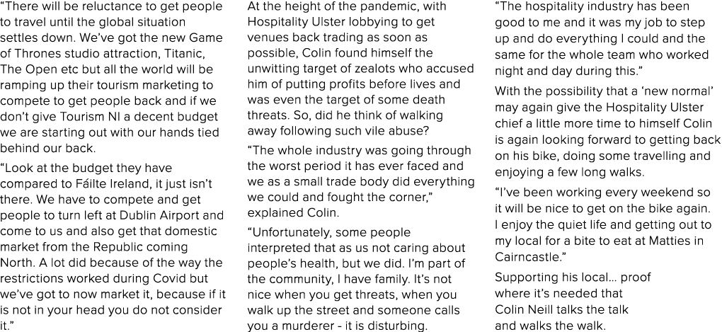  There will be reluctance to get people to travel until the global situation settles down  We ve got the new Game of    
