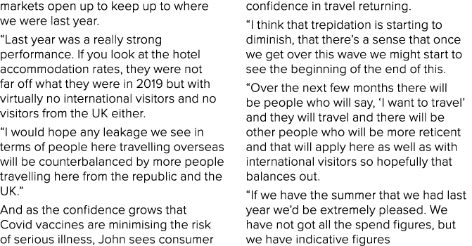 markets open up to keep up to where we were last year   Last year was a really strong performance  If you look at the   