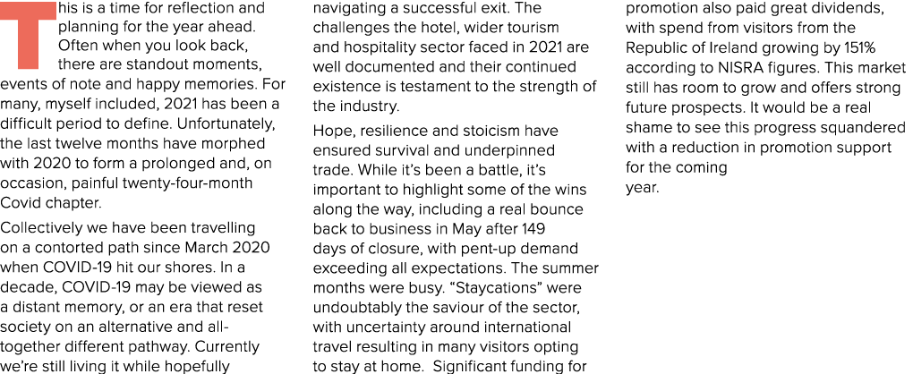 This is a time for reflection and planning for the year ahead  Often when you look back, there are standout moments,    