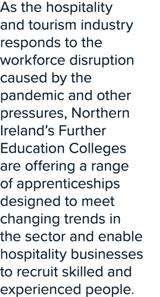 As the hospitality and tourism industry responds to the workforce disruption caused by the pandemic and other pressur...