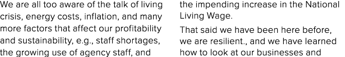 We are all too aware of the talk of living crisis, energy costs, inflation, and many more factors that affect our pro...
