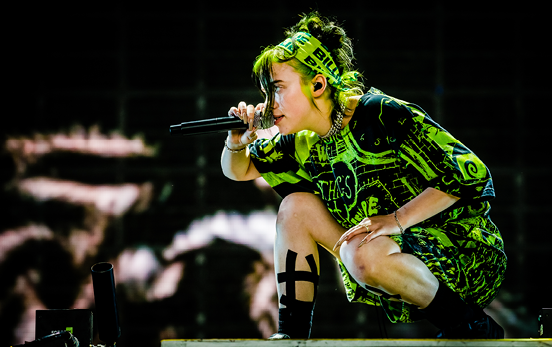 16-18 augustus 2019. Lowlands Festival, The Netherlands. Concert of Billie Eilish