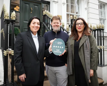 Belfast self-catering property awarded five stars