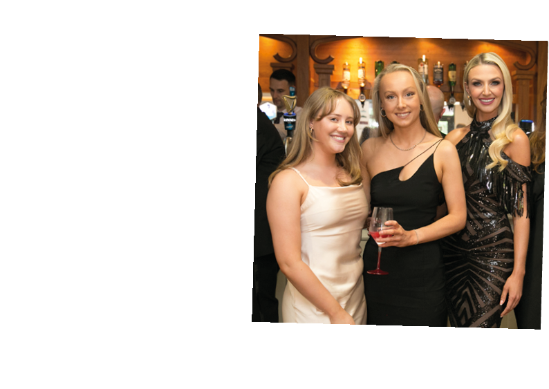 Amy Lurring, Natalie Burtney, former Miss NI Meagan Green and Kaitlin Stothard