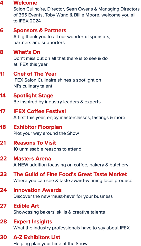 4 Welcome Salon Culinaire, Director, Sean Owens & Managing Directors of 365 Events, Toby Wand & Billie Moore, welcome...