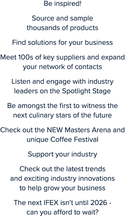 Be inspired! Source and sample thousands of products Find solutions for your business Meet 100s of key suppliers and ...