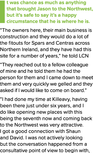 It was chance as much as anything that brought Jason to the Northwest, but it’s safe to say it’s a happy circumstance...