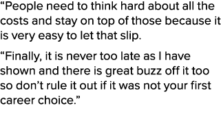 “People need to think hard about all the costs and stay on top of those because it is very easy to let that slip. “Fi...
