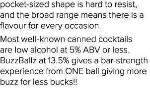 pocket sized shape is hard to resist, and the broad range means there is a flavour for every occasion. Most well know...