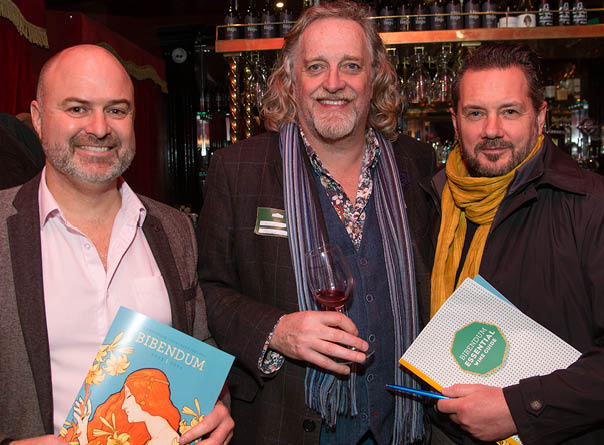 Bibendum NI Wine Manager Andrew Schnell; Michael Stewart, Bar Czar; James Keenan of Lough 41.